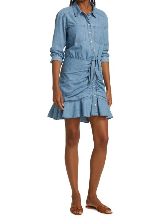 unnamed-file-8.jpg Veronica Beard Valle Ruffled Chambray Dress -Veronica Beard shop unnamed file 8