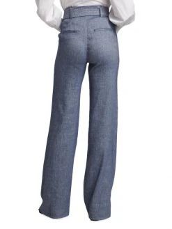 Veronica Beard Sunny High-Waisted Flare Pants -Veronica Beard shop unnamed file 802