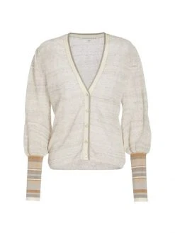 Veronica Beard Mott Linen Cardigan