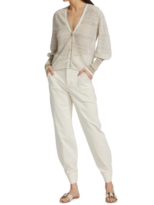 Veronica Beard Mott Linen Cardigan 4 Veronica Beard Mott Linen Cardigan - Image 2