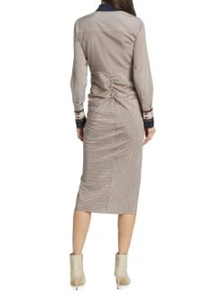 Veronica Beard Mesika Printed Silk-Blend Shirtdress -Veronica Beard shop unnamed file 823