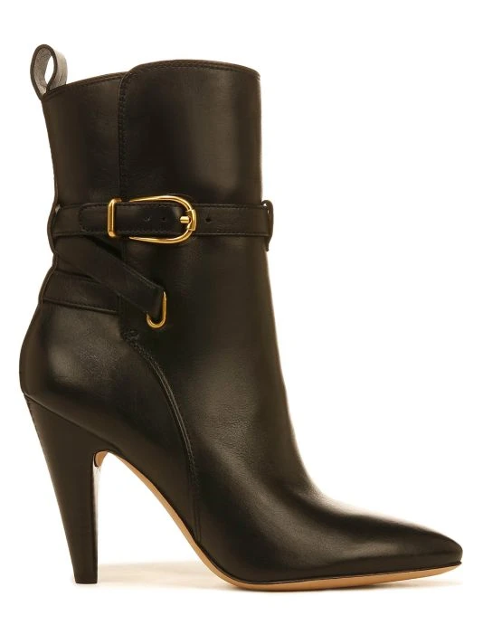Veronica Beard Sohelia Strap Leather High-Heel Boots 3 Veronica Beard Sohelia Strap Leather High-Heel Boots