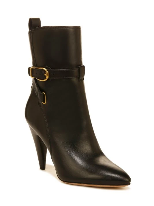 Veronica Beard Sohelia Strap Leather High-Heel Boots 4 Veronica Beard Sohelia Strap Leather High-Heel Boots - Image 2