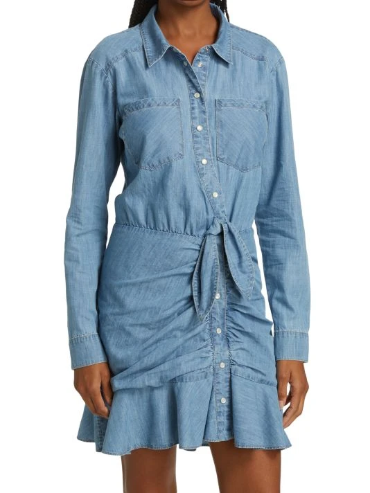unnamed-file-9.jpg Veronica Beard Valle Ruffled Chambray Dress -Veronica Beard shop unnamed file 9