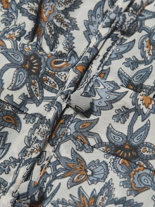 Veronica Beard Nitza Silk Paisley Maxi Dress 9 Veronica Beard Nitza Silk Paisley Maxi Dress - Image 7