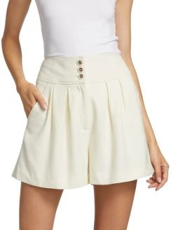 Veronica Beard Alicia High-Rise Shorts 11 Veronica Beard Alicia High-Rise Shorts -Veronica Beard shop unnamed file 940