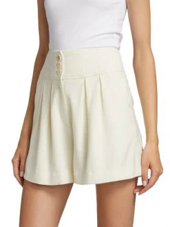 Veronica Beard Alicia High-Rise Shorts 12 Veronica Beard Alicia High-Rise Shorts -Veronica Beard shop unnamed file 941