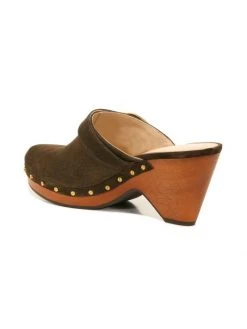 Veronica Beard Hendrix Suede Buckle Clog -Veronica Beard shop unnamed file 951