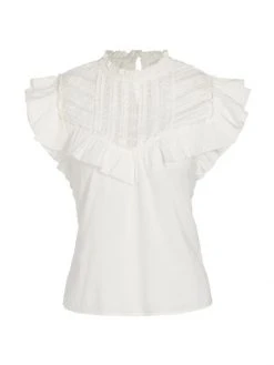 Veronica Beard Tamsyn Lace Top Ink -Veronica Beard shop unnamed file 978