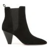 Veronica Beard Baxter Suede Western Chelsea Boots Black -Veronica Beard shop unnamed file 979