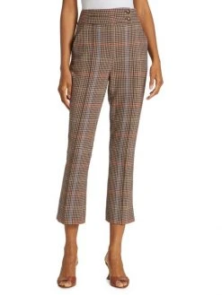 Veronica Beard Montlake Cropped Flare Pants -Veronica Beard shop unnamed file 98