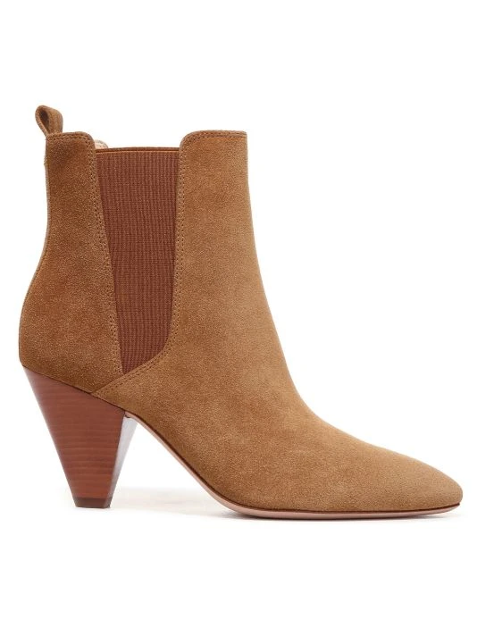Veronica Beard Baxter Suede Western Chelsea Boots Black 4 Veronica Beard Baxter Suede Western Chelsea Boots Black - Image 2
