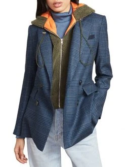 Veronica Beard Ellette Double-Breasted Blazer -Veronica Beard shop unnamed file 990
