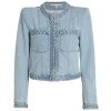 Veronica Beard Arrowe Braided Denim Jacket